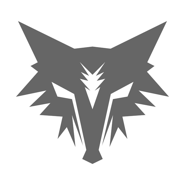 Wolf logo pictogram ontwerp