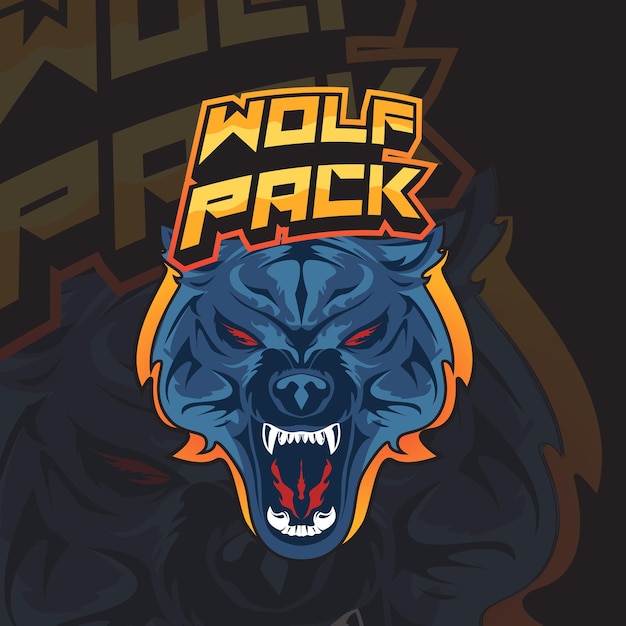 Wolf pack esports logo