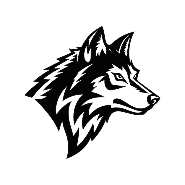 wolf silhouette