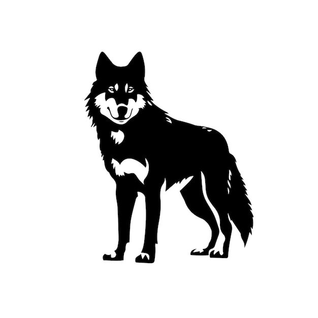 wolf vector illustratie