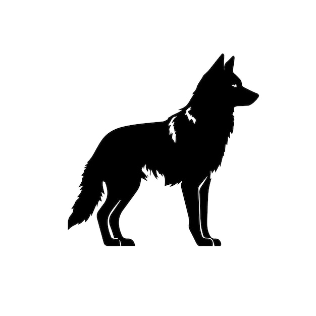 Vector wolf vector illustration