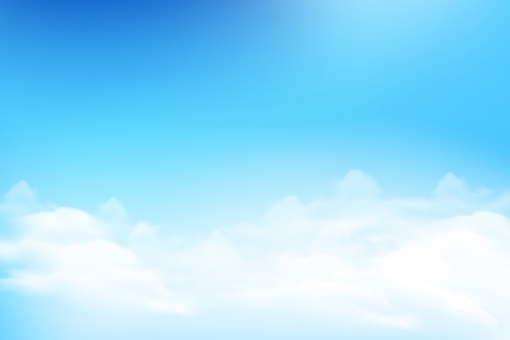 Wolk en blauwe hemelachtergrond