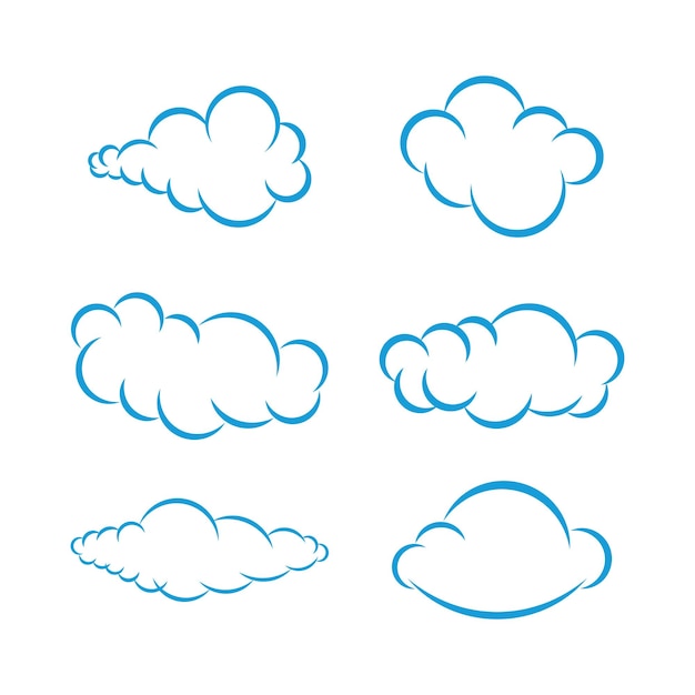 Wolk illustratie vector