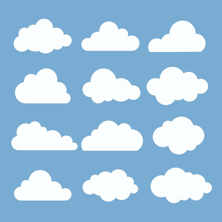 Vector wolken