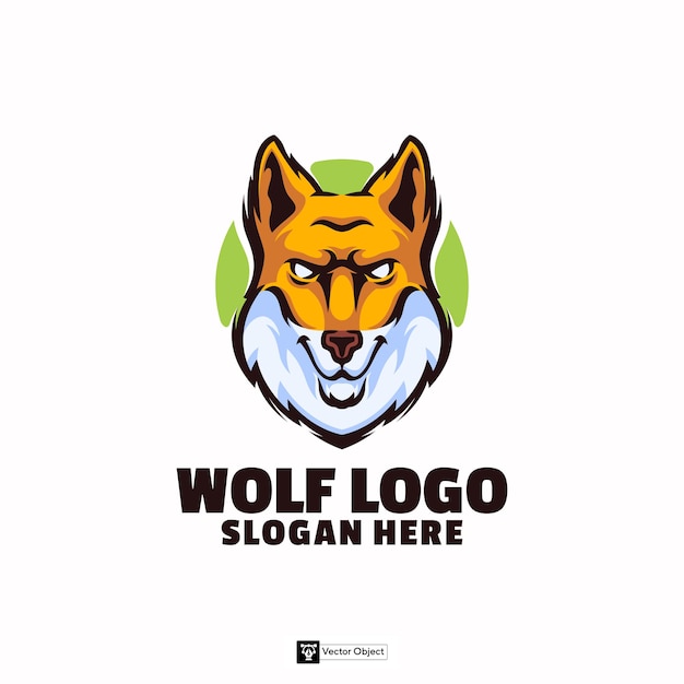 Wolves Mascot Logo