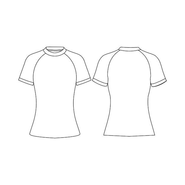 WOMAN ATHLETIC SHIRT MOCKUP