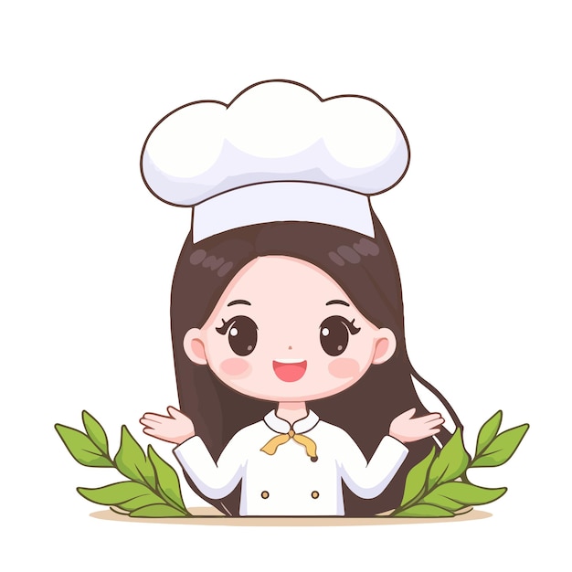 woman chef character ai generated image