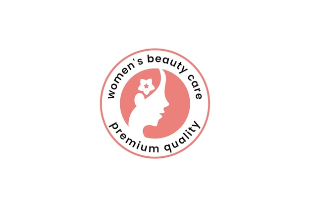 woman logo vector icon illustration