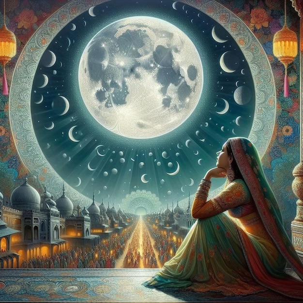 woman looking at the stars