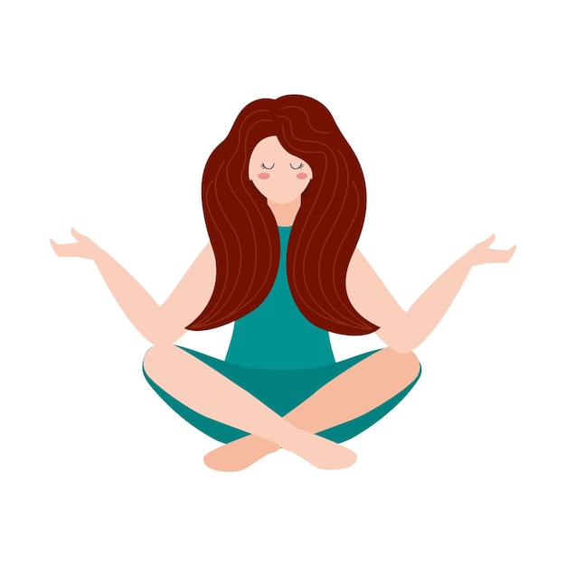 Woman meditating Meditation for body mind and emotions