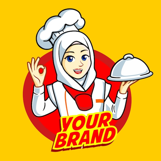 Woman muslim Chef