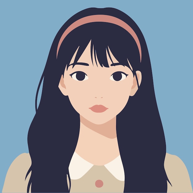 女性の肖像画