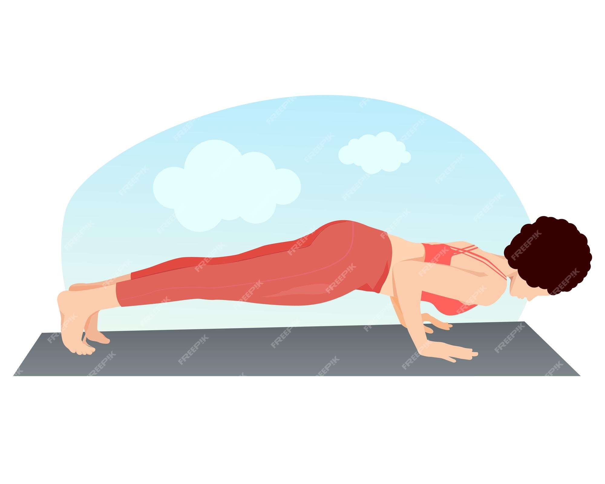 How to Do Low Plank (Chaturanga Dandasana)