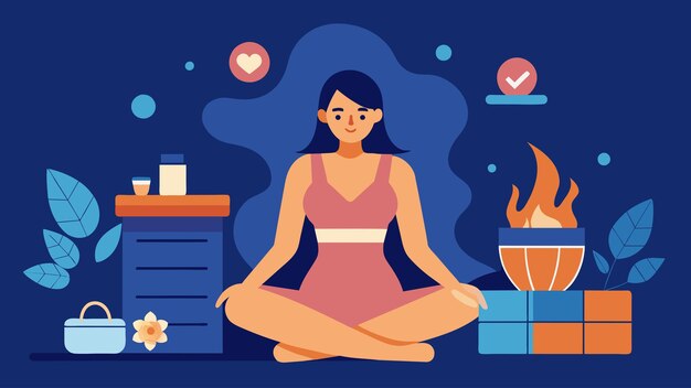 A woman prioritizes selfcare by regularly enjoying a sauna session reaping the many health benefits