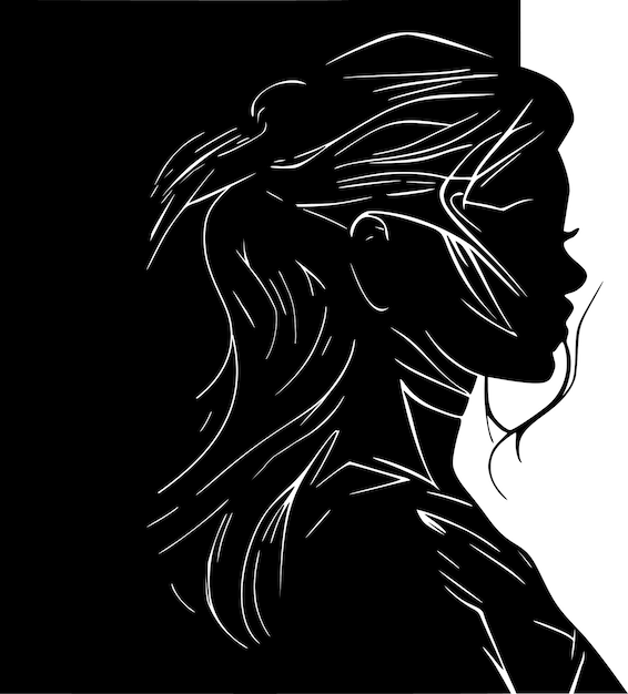 Woman Silhouette Art