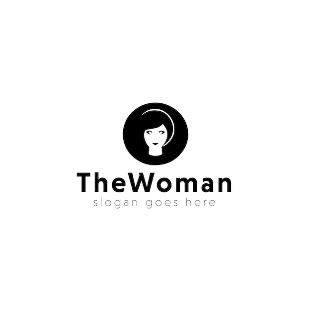 Woman Vector Logo Design