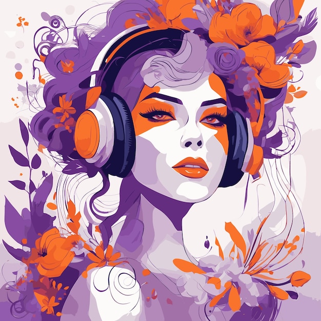 woman with headphones5