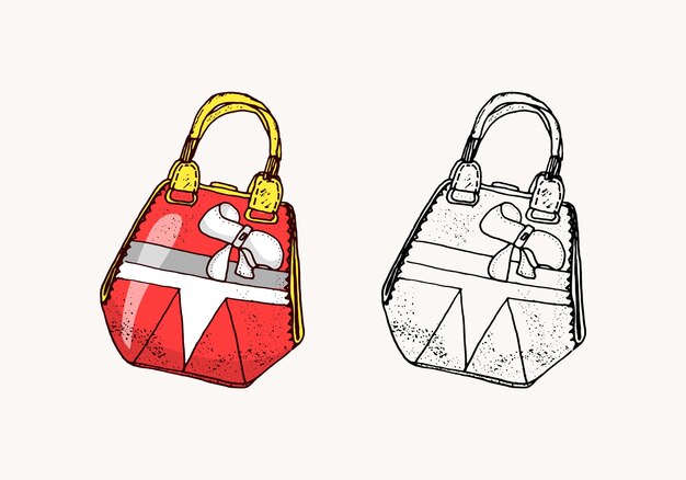 80) Pinterest  Accessories design sketch, Bag illustration, Drawing bag