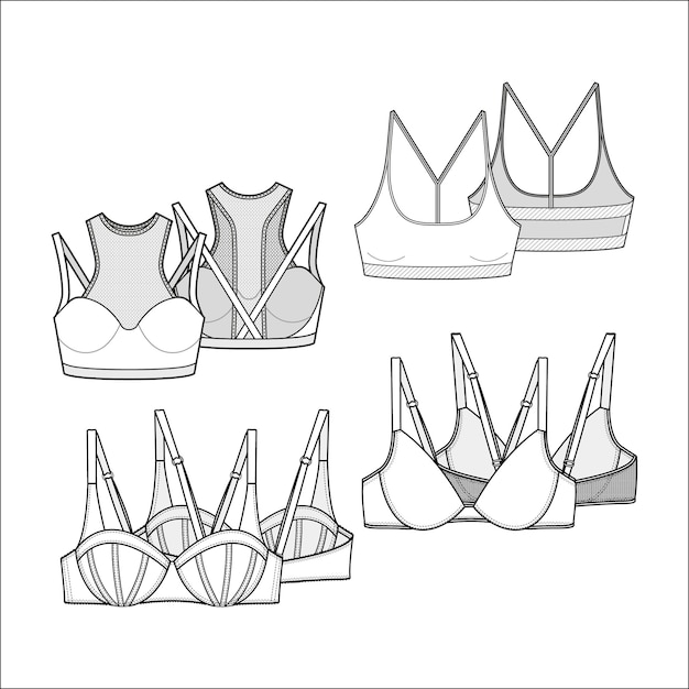 women bra lingerie bikini brief bustier collection