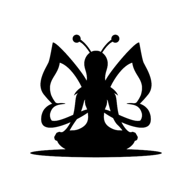 Women butterfly logo