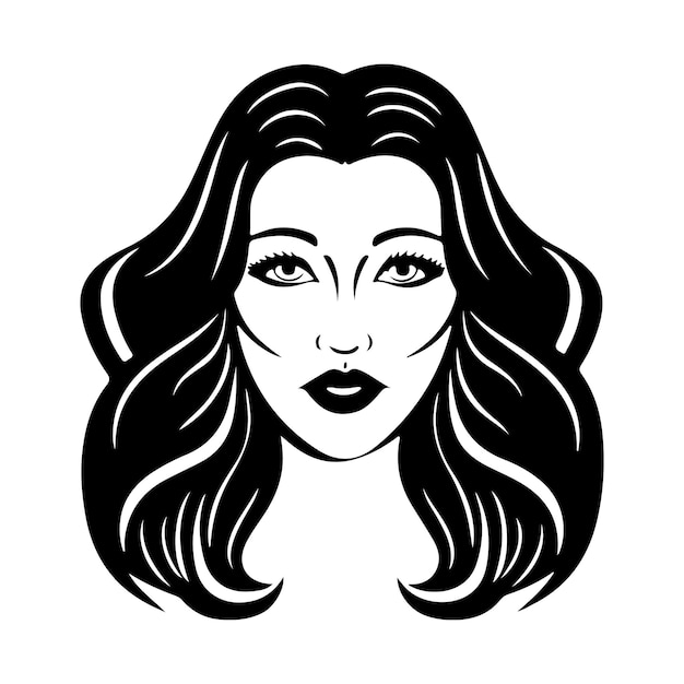 Women face vector design illustration