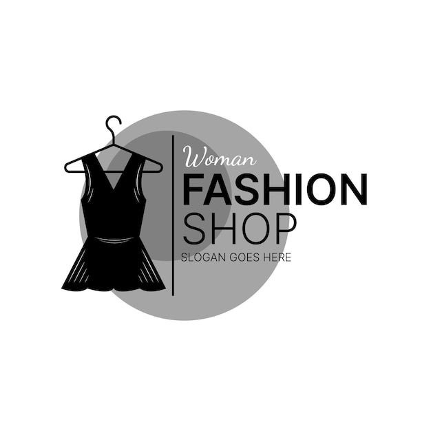 Premium Vector | Women fashion shop logo design inspiration in ...