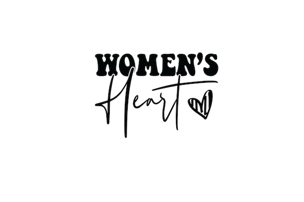 Women is Heart T-shirt