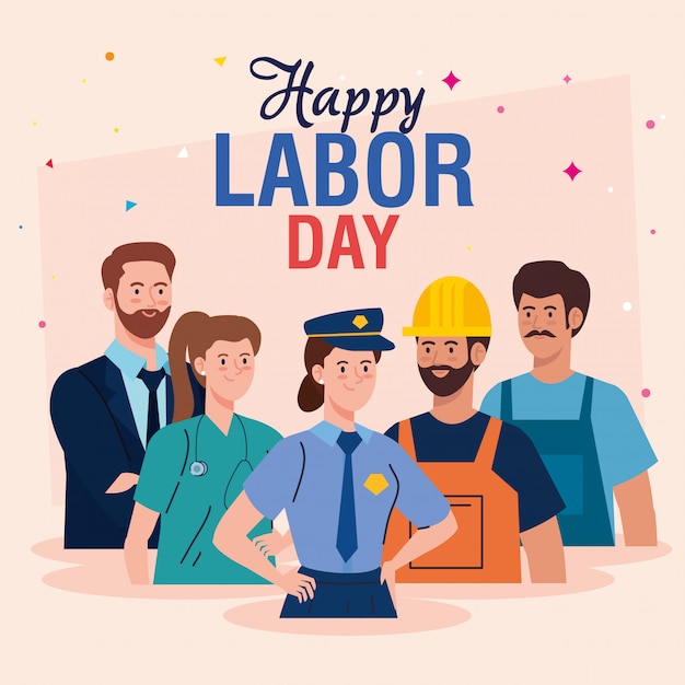 women and men workers