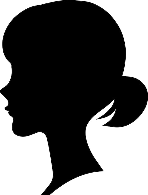 women profile vector illustration 7