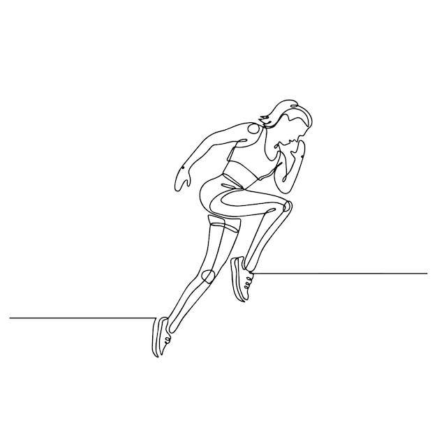 women run
