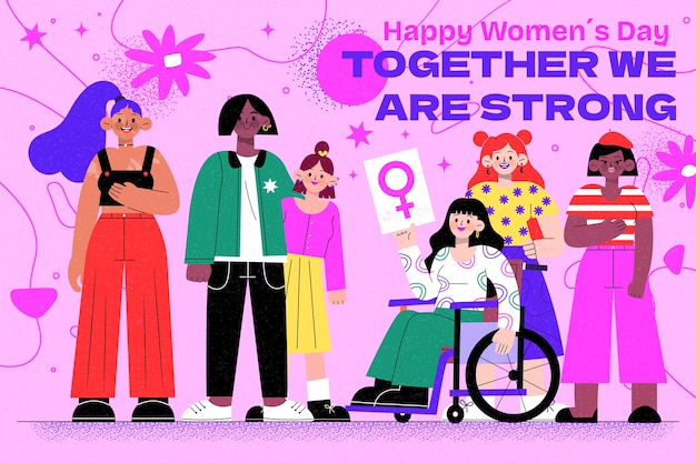 women's day background design