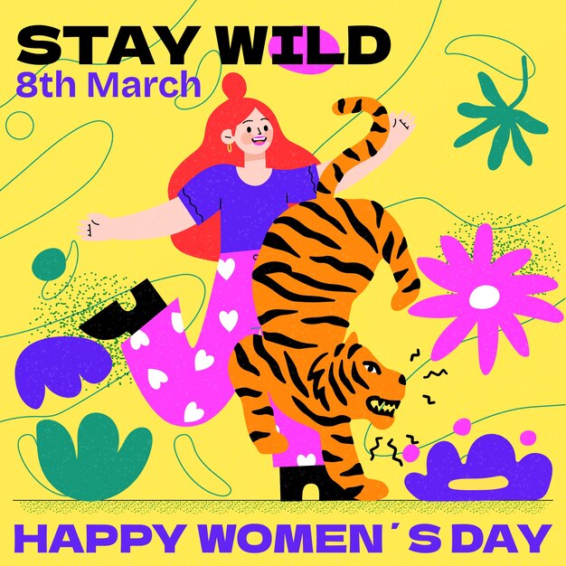 women's day background design