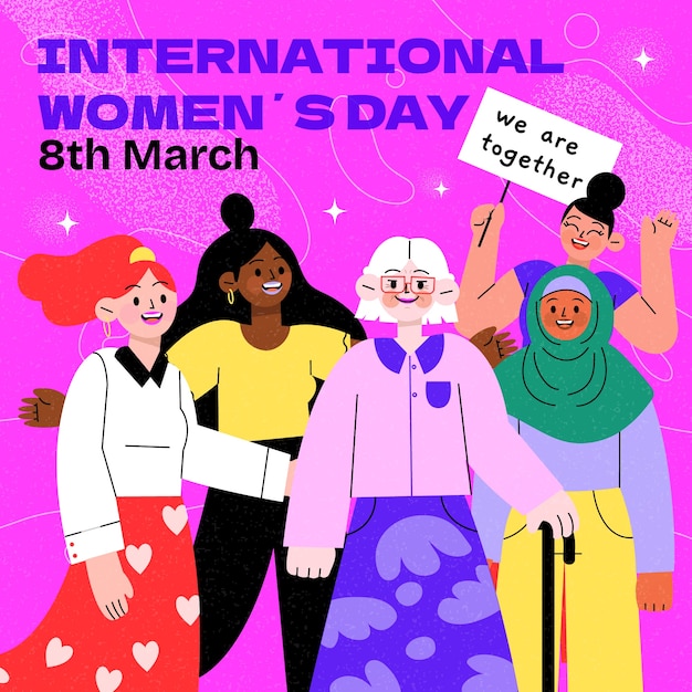 women's day background design