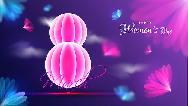 Women's Day background.