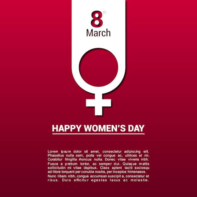 Women's day background