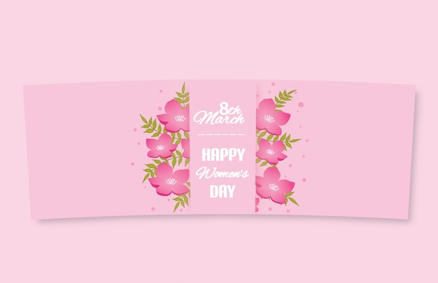 Vector women's day banner