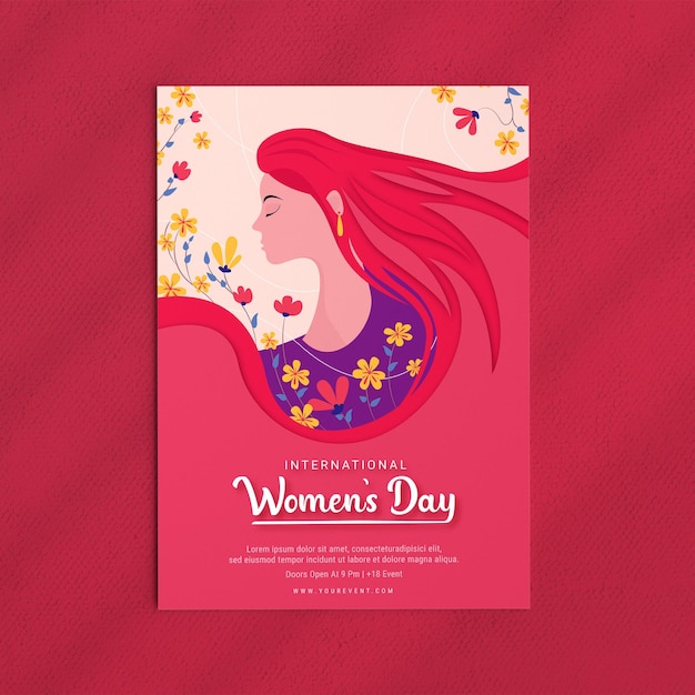 Women's Day Flyer Template