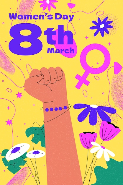 women's day poster template design