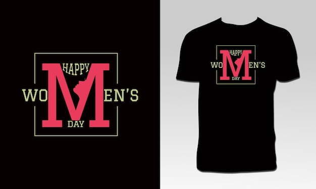 Women's Day T Shirt Design