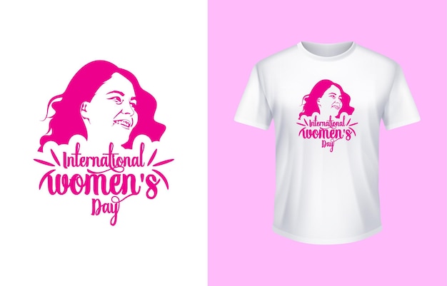 Women's day  t-shirt design