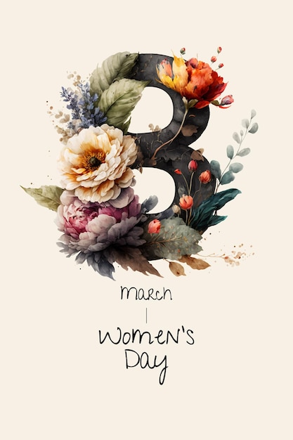 Vector women's day