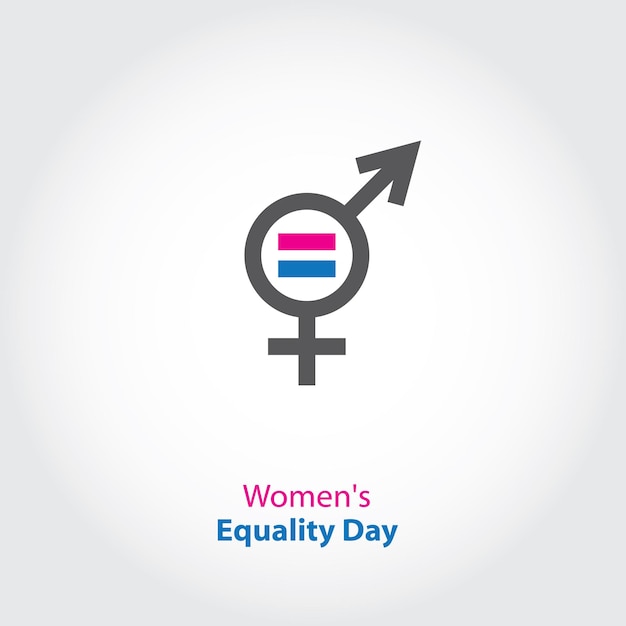 Women's equality day, the Female holiday celebrated annually on August 26 Premium Vector