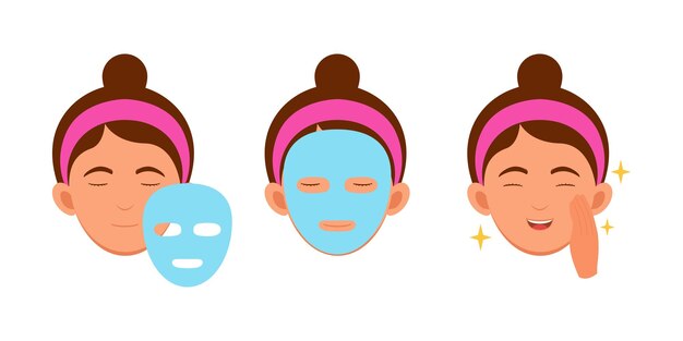 Women's skin care design suitable for icon and symbol design