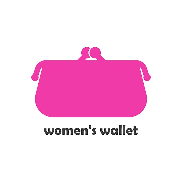 Icona del portafoglio femminile