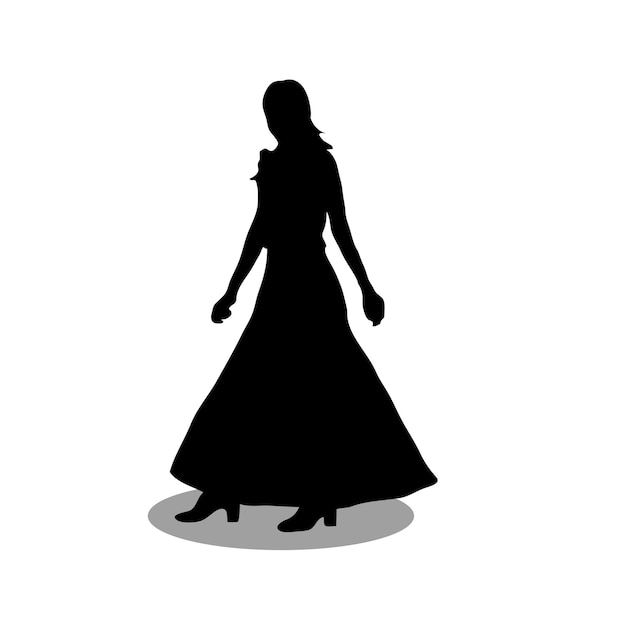 Women silhouette vector