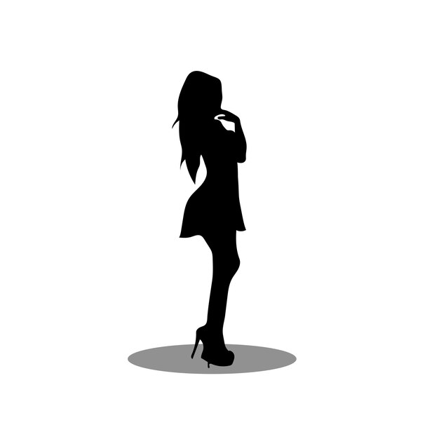 Women silhouette vector