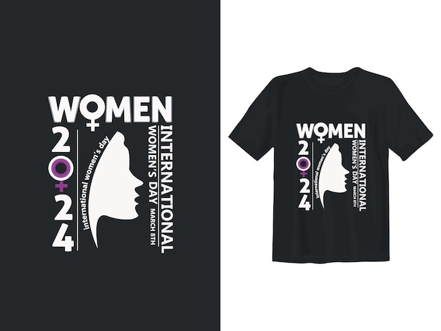 Women typography t shirt design with vector