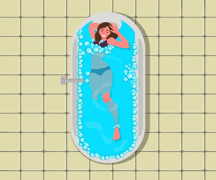 Vector women in various situations