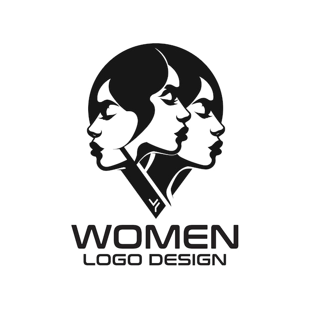 Women Vector Logo Design