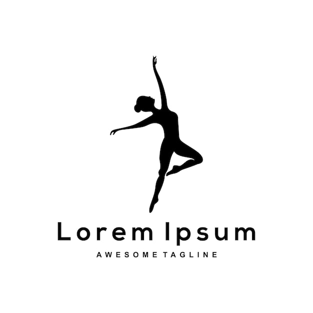 Women yoga logo design